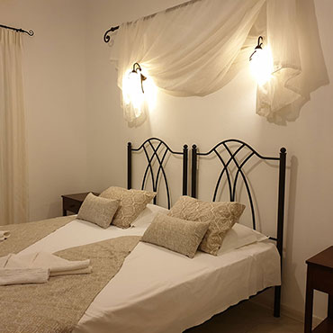 Double room at Sifnos hotel Benaki