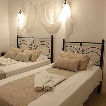 Letto triplo al Sifnos hotel Benaki