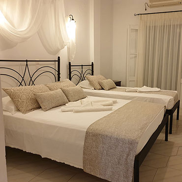 Letto triplo al Sifnos hotel Benaki