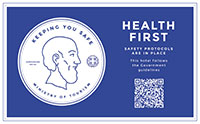 πιστοποιητικό health first για το ξενοδοχείο Μπενάκη στη Σίφνο